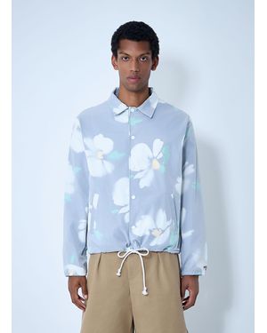 Noah Double-Layer Campus Jacket - Blue