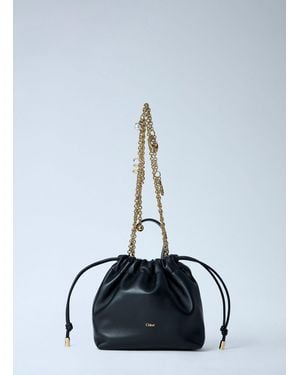 Chloé Mini Icons Chain Shoulder Bag - Blue