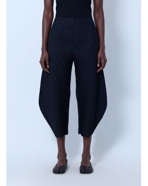 Pleats Please Issey Miyake Thicker Bottoms 1 Trousers - Blue