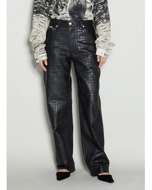Eytys Benz Croco Pants - Black