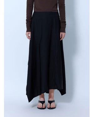 Studio Nicholson Baske Draped Skirt - Black