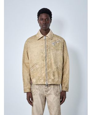 Vivienne Westwood Denim Zip Jacket - Natural