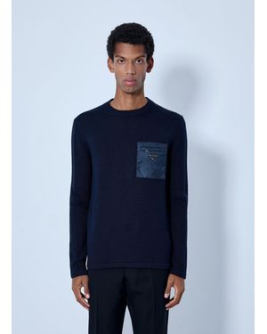Prada Wool Sweater - Blue