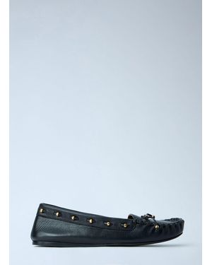 KHAITE Milly Flats - Black