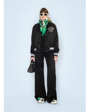 Off-White c/o Virgil Abloh Off Toybox Satin Cargo Trousers - Multicolour