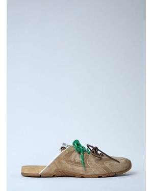 Miu Miu X New Balance 530 Mule Trainers - Green