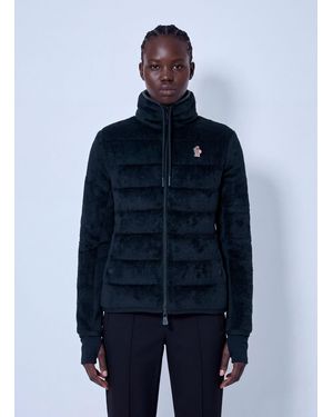 Moncler Polartec Padded Zip-Up Sweatshirt - Blue
