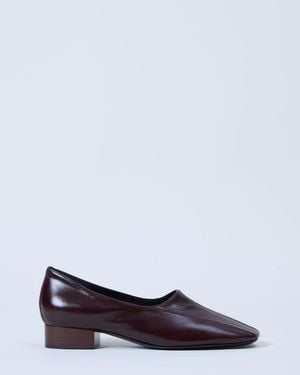 Phoebe Philo Club Slipper Shoes - White