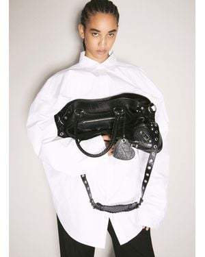 Balenciaga Neo Cagole Xl Tote Bag - White