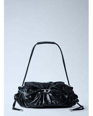 DIESEL Scunch-D S Shoulder Bag - Black