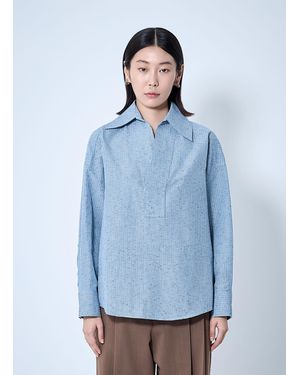 Bottega Veneta Striped Shirt - Blue