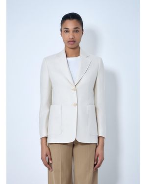 Max Mara Tailored Blazer - White