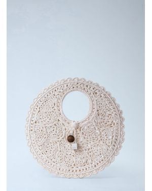 Jacquemus Le Petit Rond Spiaggia Handbag - Blue