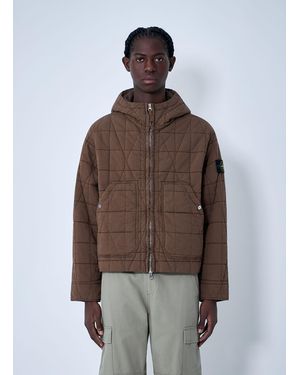 Stone Island Winter Jackets - Brown