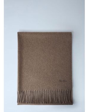 スカーフ MAX MARA BROWN CASHMERE SCARVE Max Mara Scarves and mufflers for Women | Online Sale up to