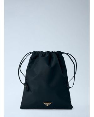 Prada Wish Re-nylon Pouch - Blue