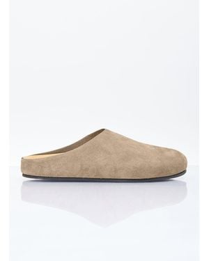 The Row Hugo Mules - White