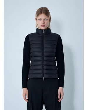 Moncler Wool-Blend Cardigan - Blue
