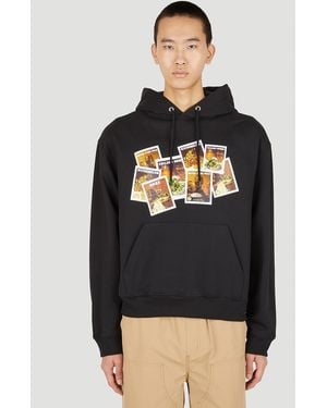 Sky High Farm X Denim Tears Hooded Sweatshirt - Black