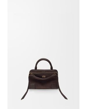 Loewe Bolso Amazona 180 Mini En Ante Mujer - Negro