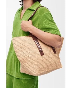 Loewe Fold Shopper - Green