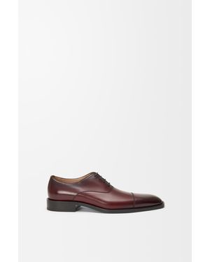 Loewe Oxford Crown En Piel De Becerro Cepillado Mujer - Multicolor