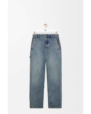 Loewe Pantalón Vaquero En Denimsize Hombre - Azul