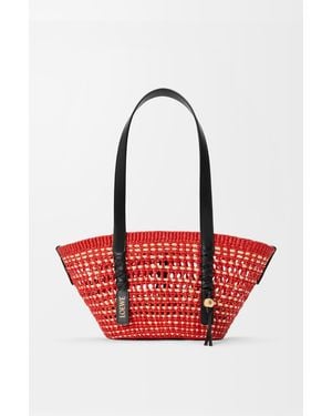 Loewe Small Braid Basket - Red