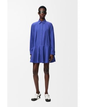 Loewe Shirt Dress - Blue