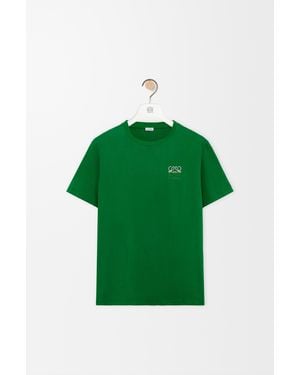 Loewe Regular Fit T-Shirt - Green