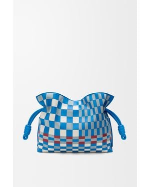 Loewe Medium Flamenco Clutch - Blue