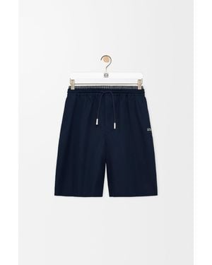 Loewe Drawstring Shorts - Blue