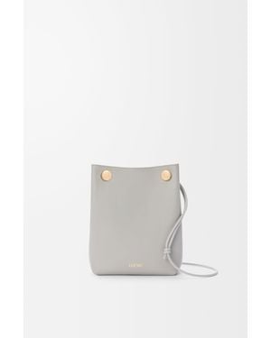 Loewe Pebble Pouch - White