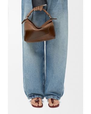 Loewe Small Puzzle Edge Bag - Blue