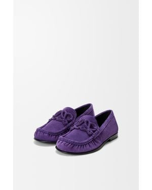 Loewe Double L Loafer - Purple