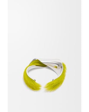 Loewe Thin Twisted Cuff - Blue