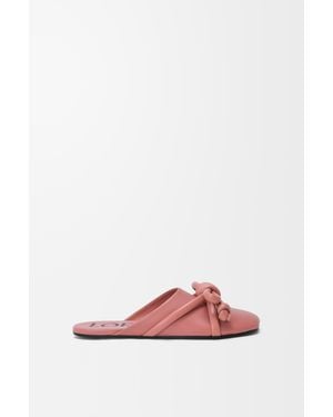 Loewe Flamenco Knot Mule - Pink