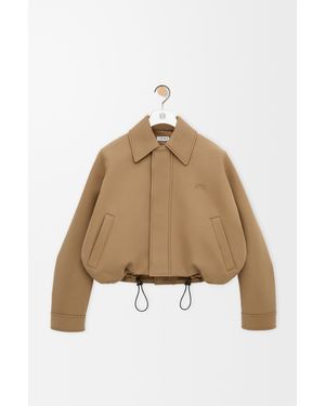Loewe Chaqueta En Algodón Mujer - Neutro