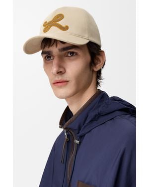 Loewe L Patch Cap - Blue