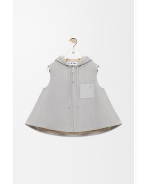 Loewe Hooded Vest - White