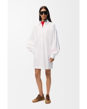 Loewe Shirt Dress - White