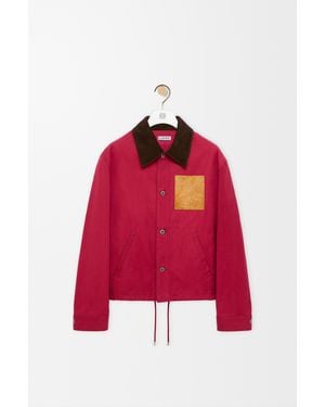 Loewe Workwear Jacket - Red