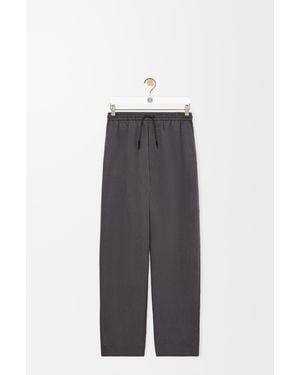 Loewe Drawstring Trousers - Grey