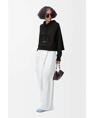 Loewe Trapeze Hoodie - White