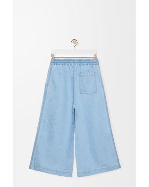 Loewe Cropped Pants - Blue