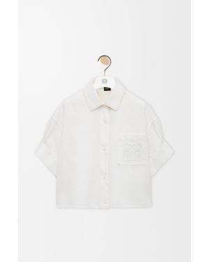 Loewe Short Sleeve Shirt - White