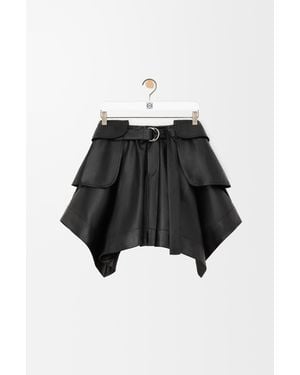 Loewe Cargo Skirt - Black