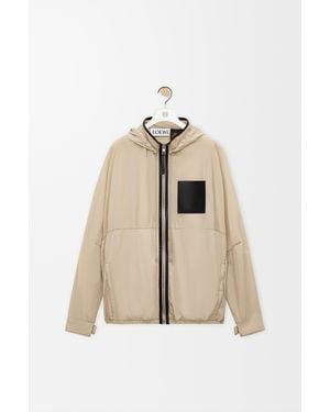 Loewe Hooded Jacket - Natural