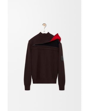 Loewe Jersey En Lanasize Hombre - Rojo