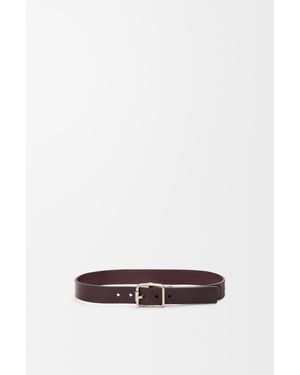 Loewe Double Roller Curve Belt - White
